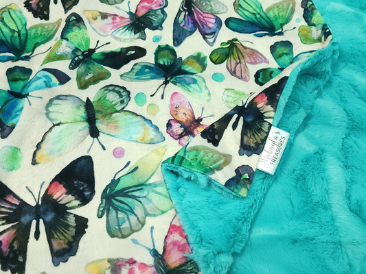RTS Butterfly Summer, Aruba Hide - Security Blanket