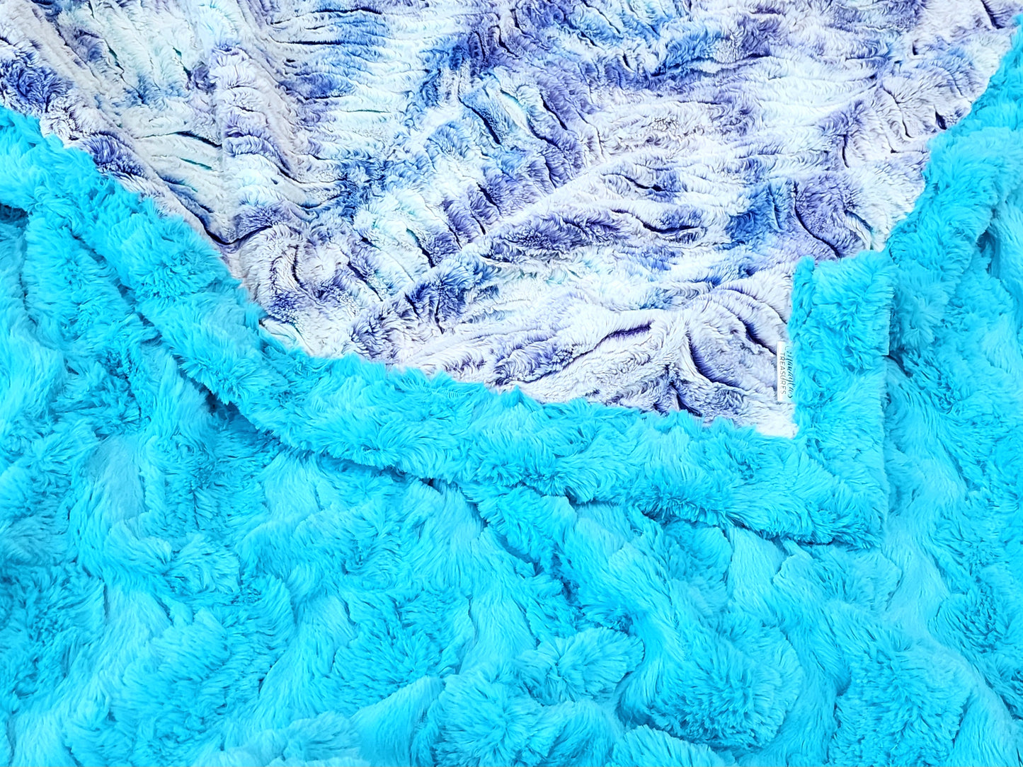RTS Mystic Prism & Aquamarine Glacier Double Luxe- 42x58"