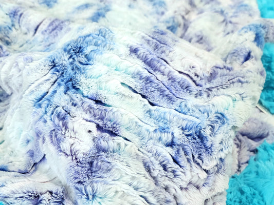 RTS Mystic Prism & Aquamarine Glacier Double Luxe- 42x58"