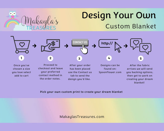 Design Your Own Custom Blanket
