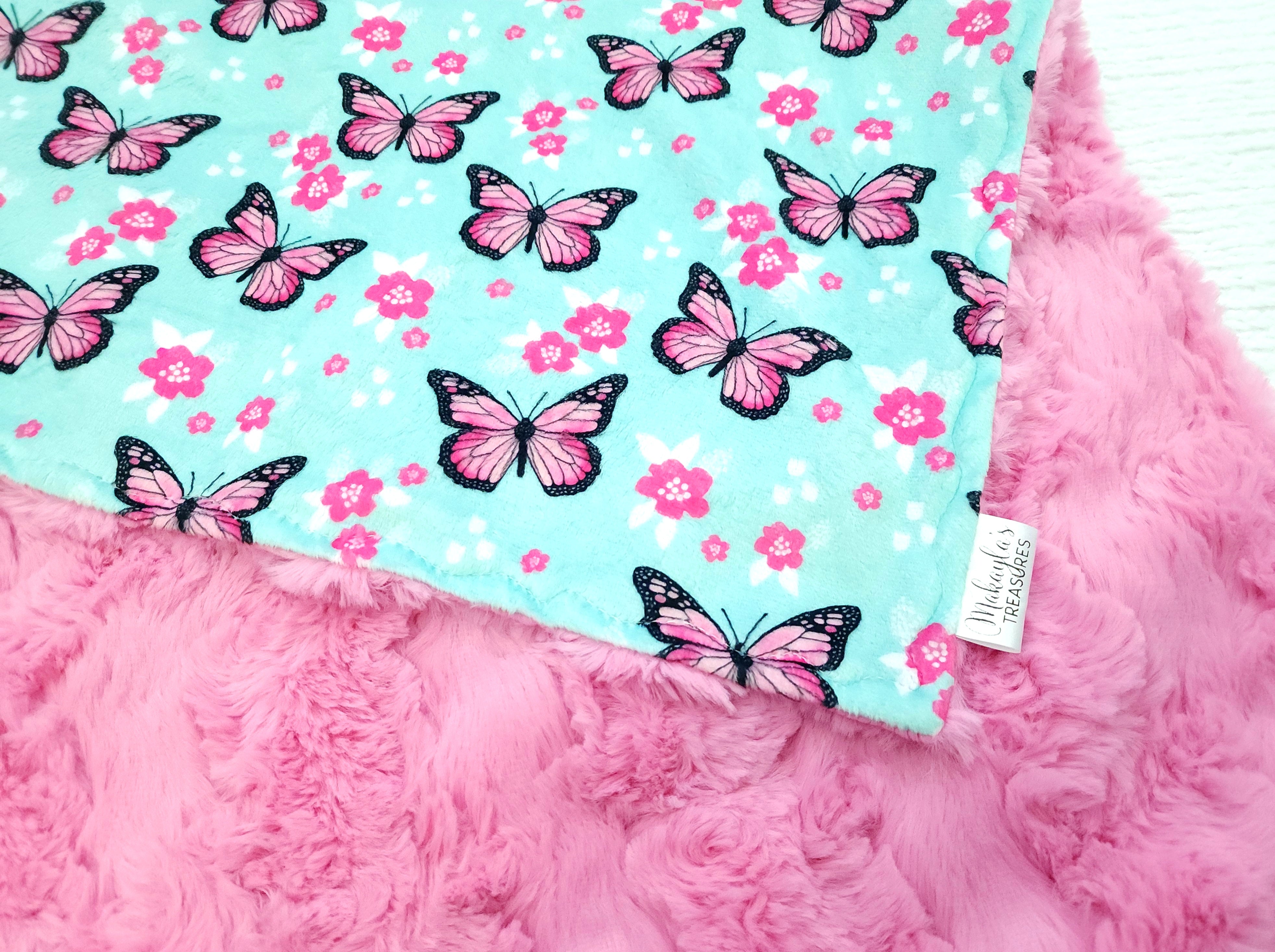 Soft butterfly online blanket