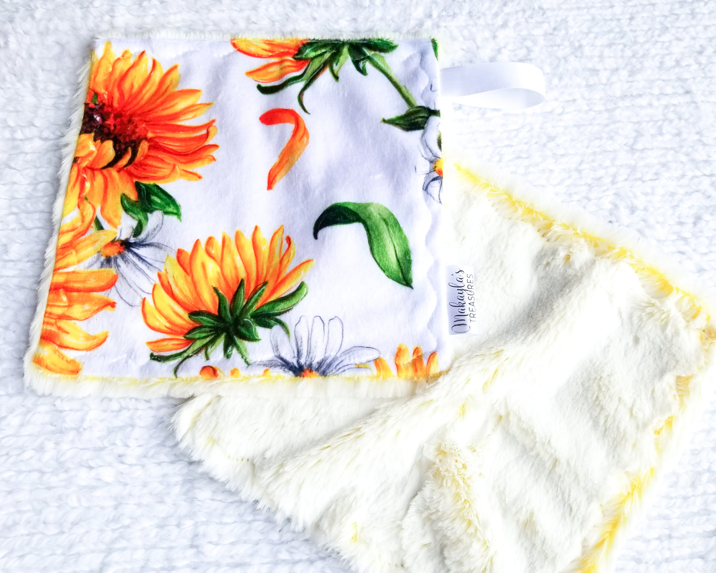 RTS Sunflowers & Daises Pacifier Lovey