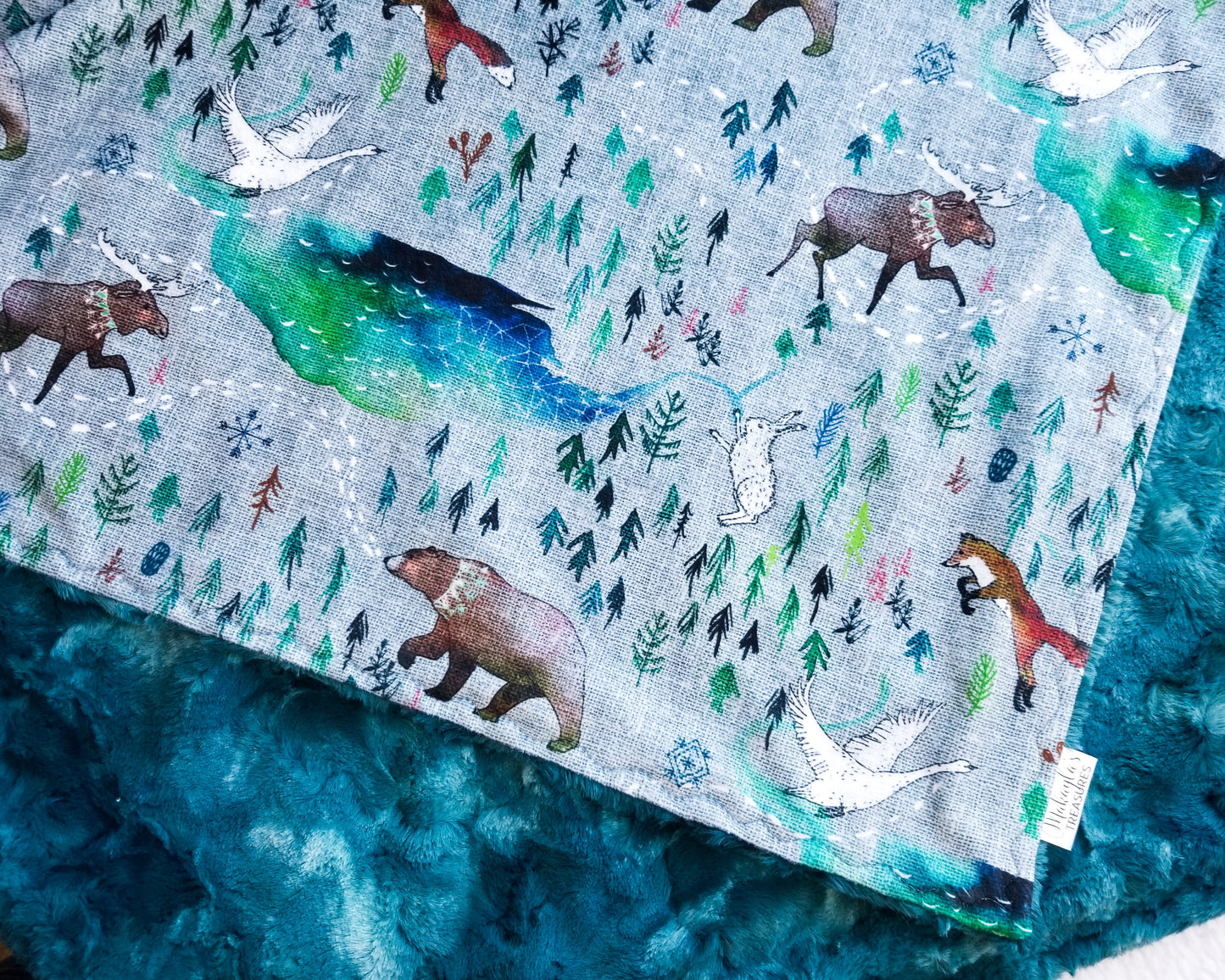 Song of the Yukon, Mallard Galaxy Luxury Blanket