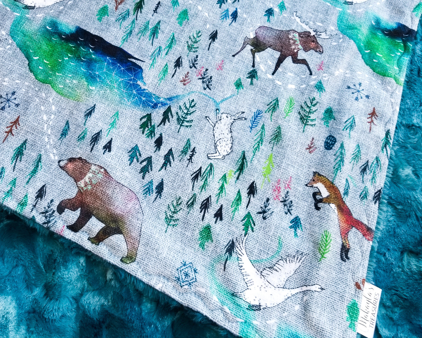 Song of the Yukon, Mallard Galaxy Luxury Blanket