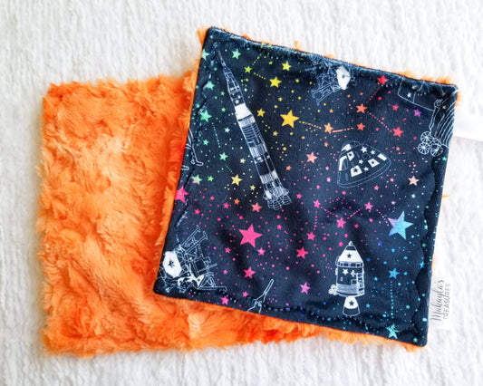 RTS Space Adventures Pacifier Lovey