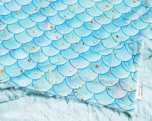 RTS Aqua Scales, Saltwater Marble - 19x28"