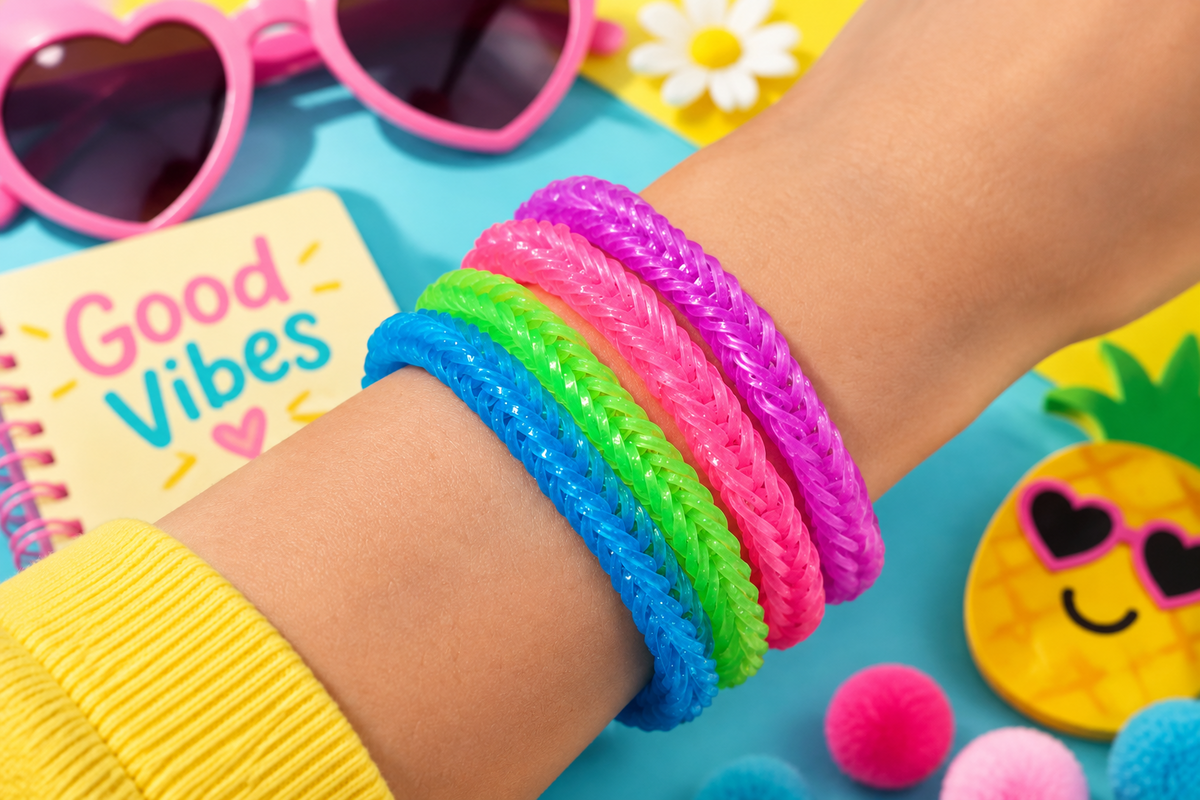 Neon Rubber Bracelets