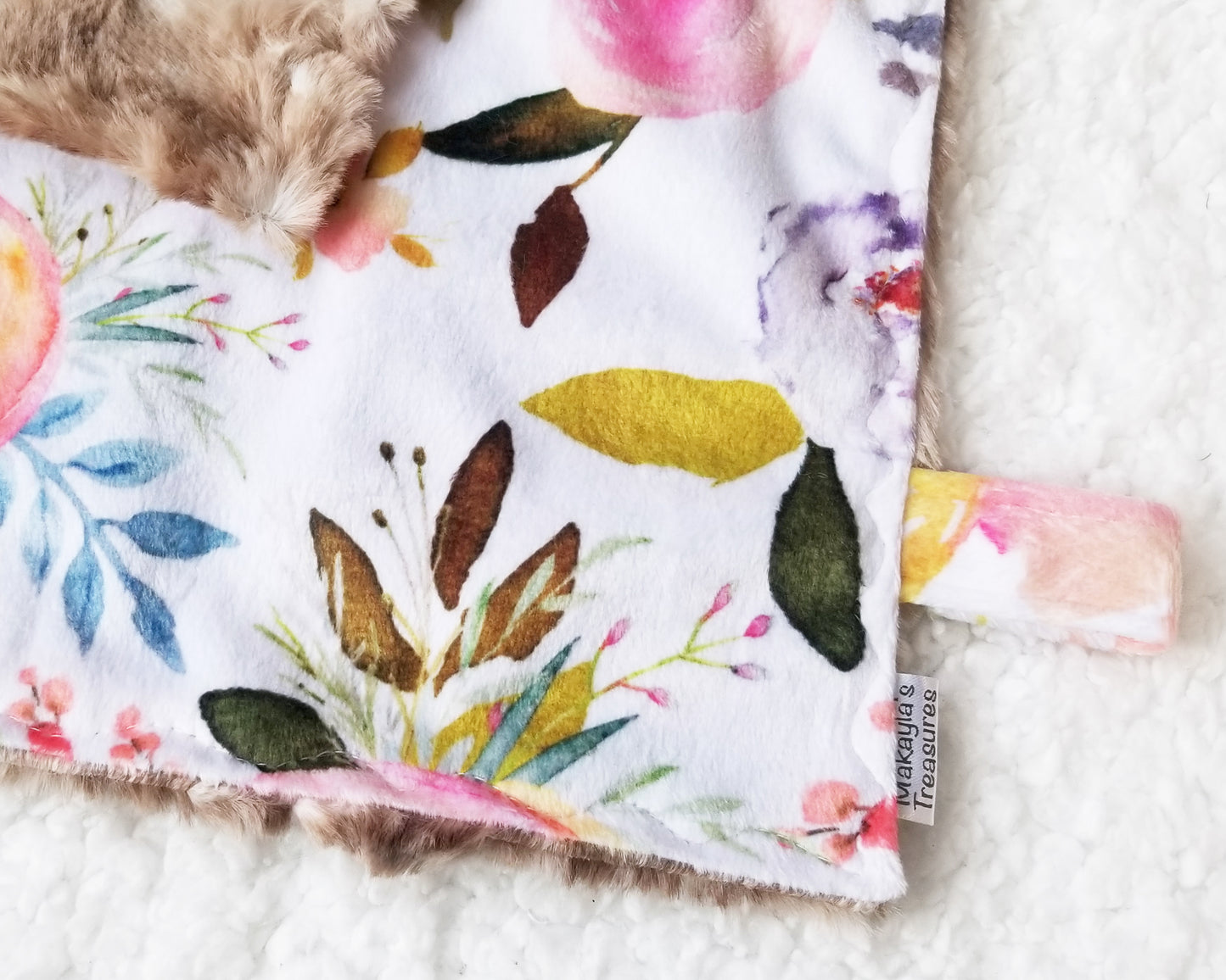 Mystery Print Pacifier Lovey