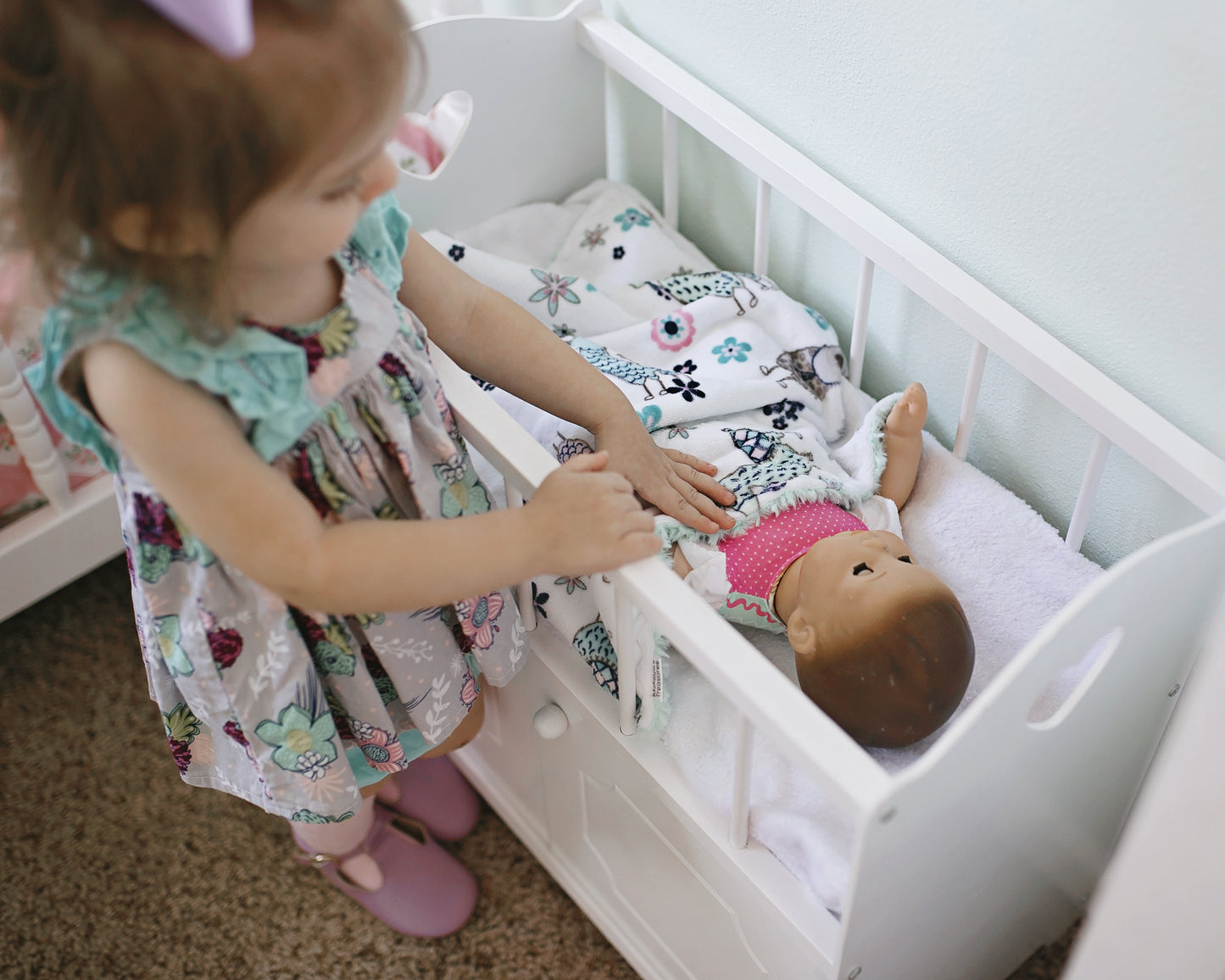 Mystery Print Pacifier Lovey