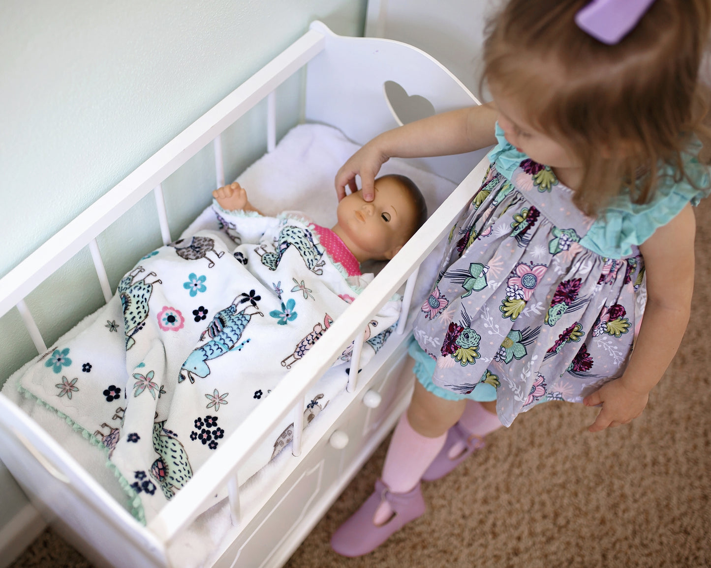 Mystery Print Pacifier Lovey