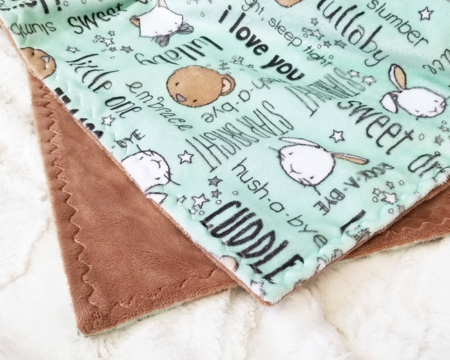Mystery Print Pacifier Lovey