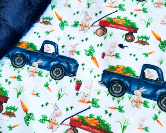 Trucks & Carrots, Navy Marble