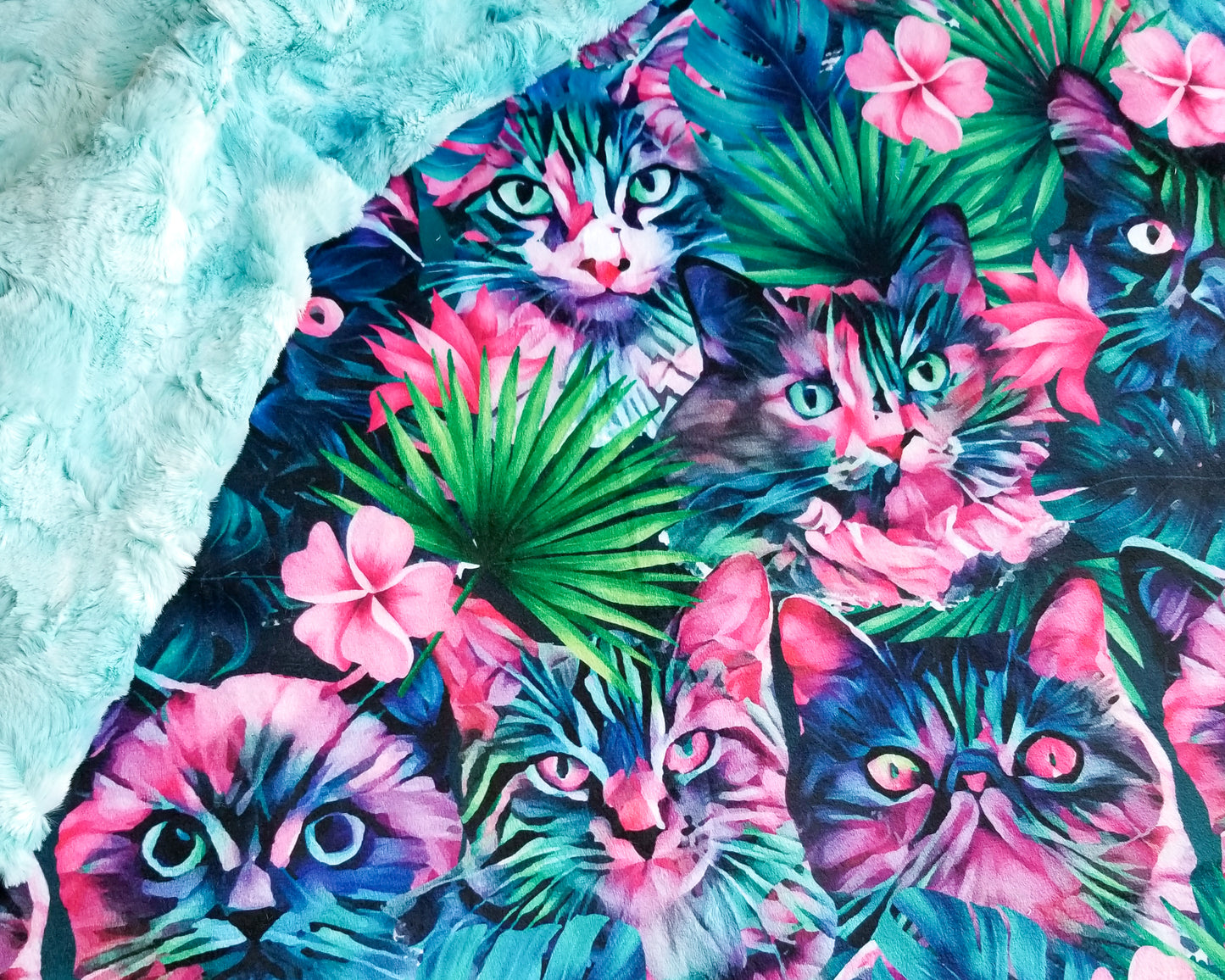 Tropical Purrradise, Aqua Sea Galaxy