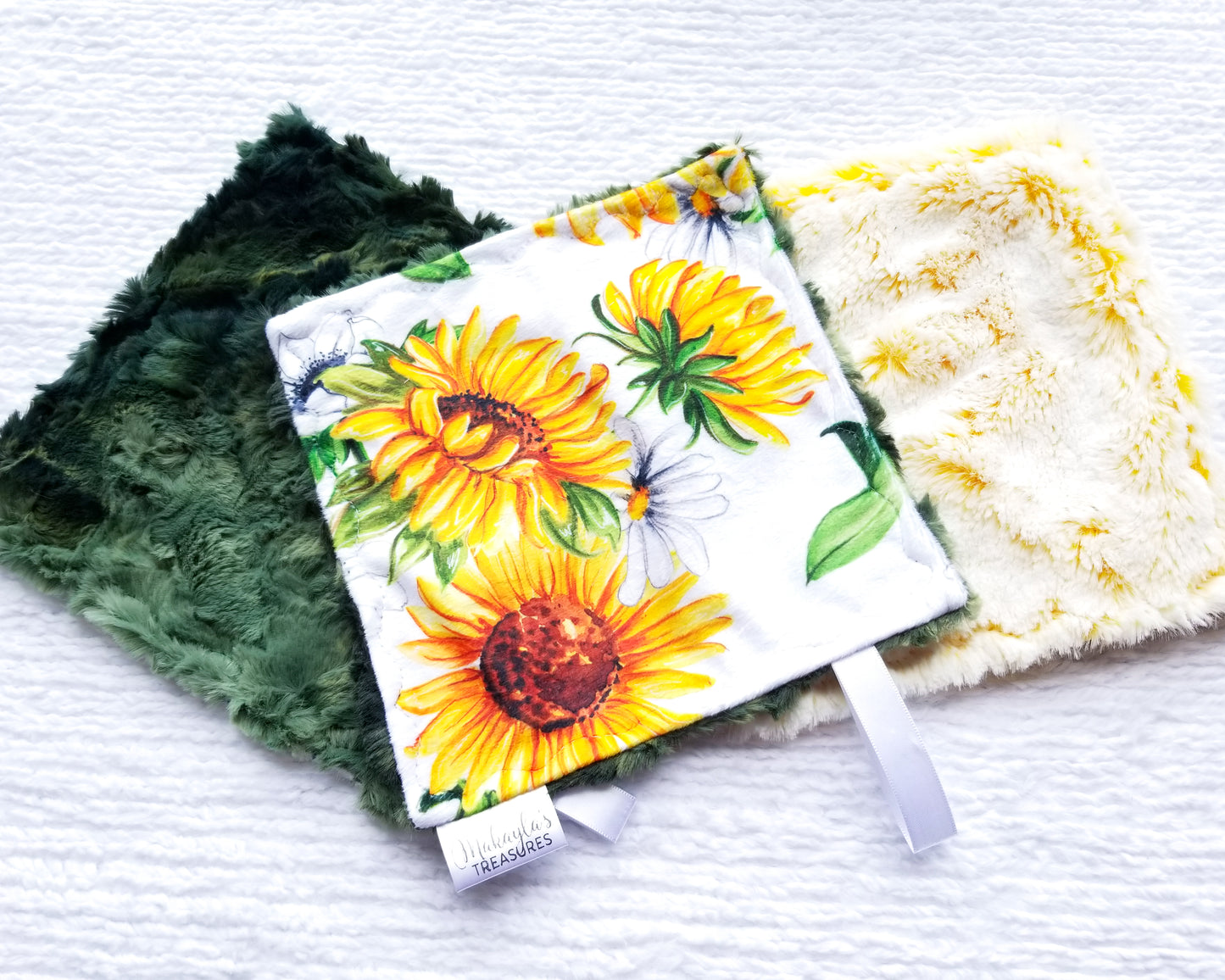 RTS Sunflowers & Daises Pacifier Lovey