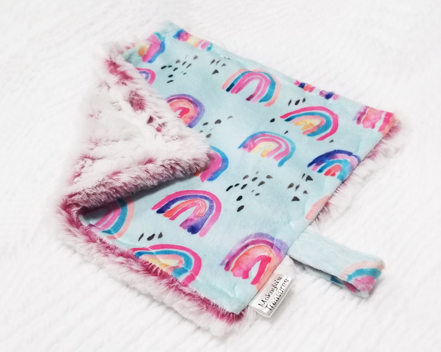 Mystery Print Pacifier Lovey
