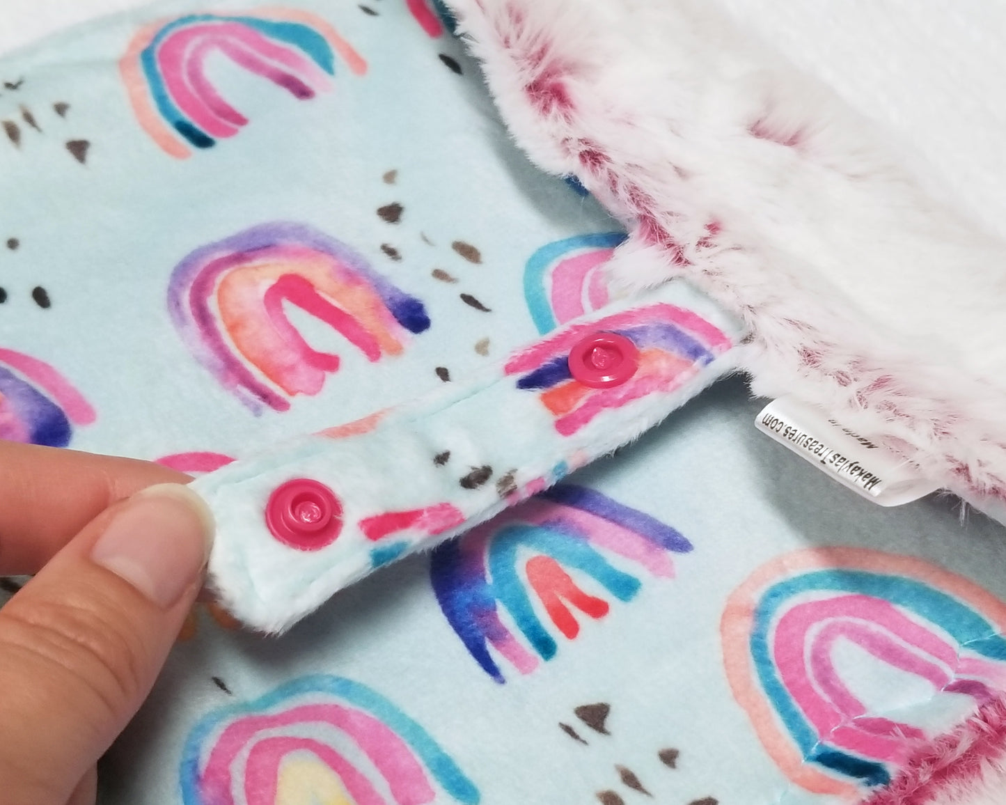 Mystery Print Pacifier Lovey